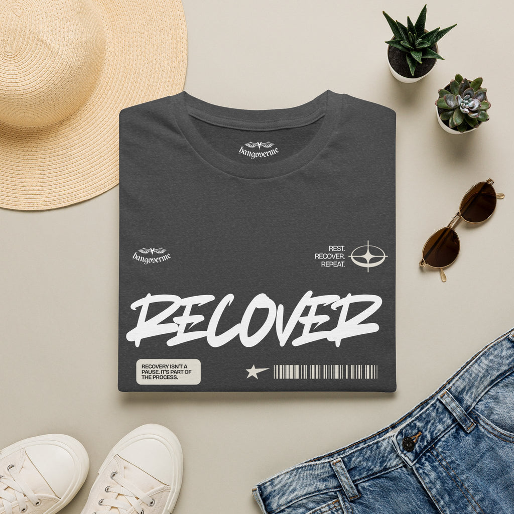 Recover Graphic T-Shirt — Bold Streetwear Healing Tee