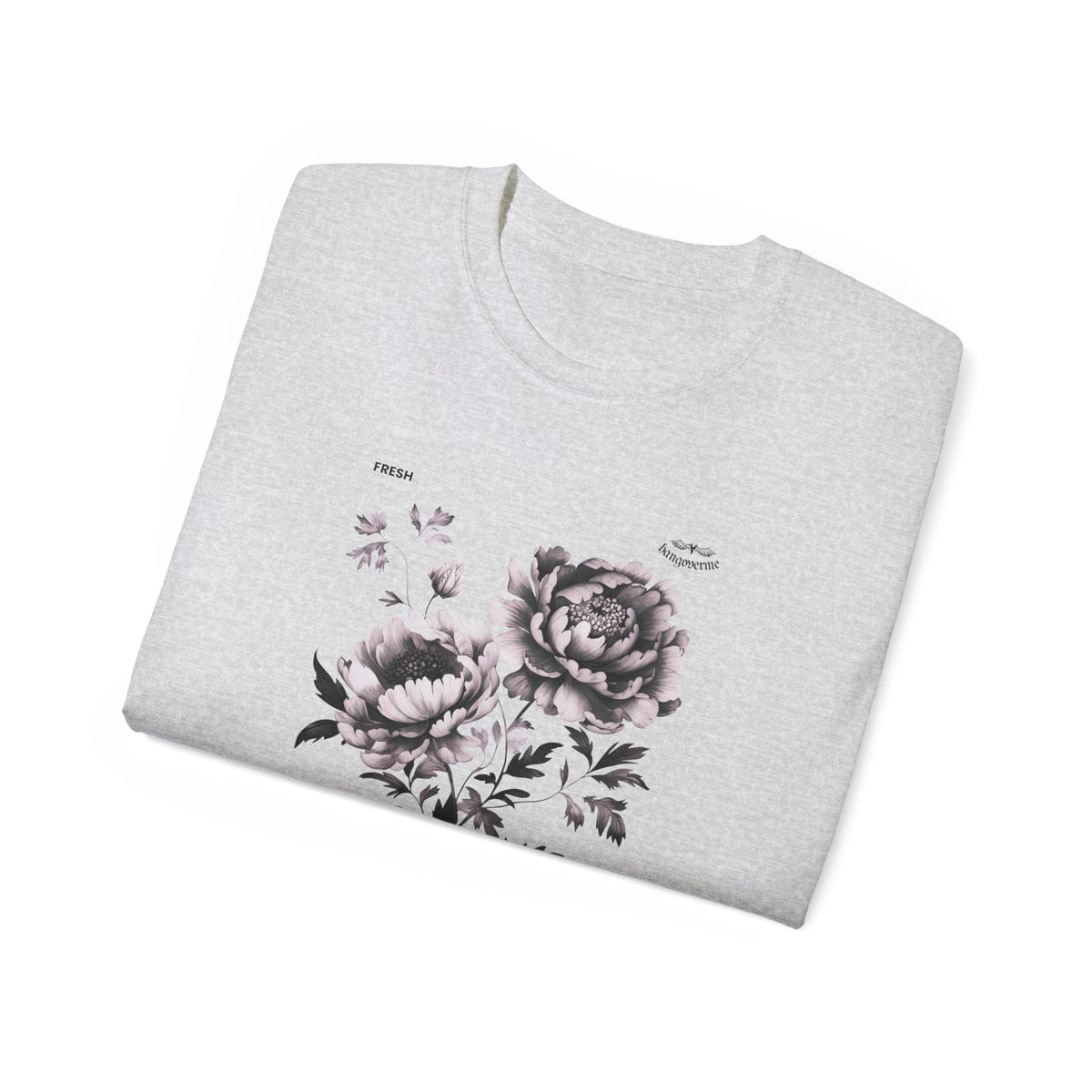 Bloom Floral Tee — Vintage Peony Graphic T-Shirt