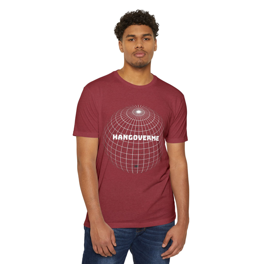 Hangoverme Graphic T-Shirt — Vintage Disco Globe Design