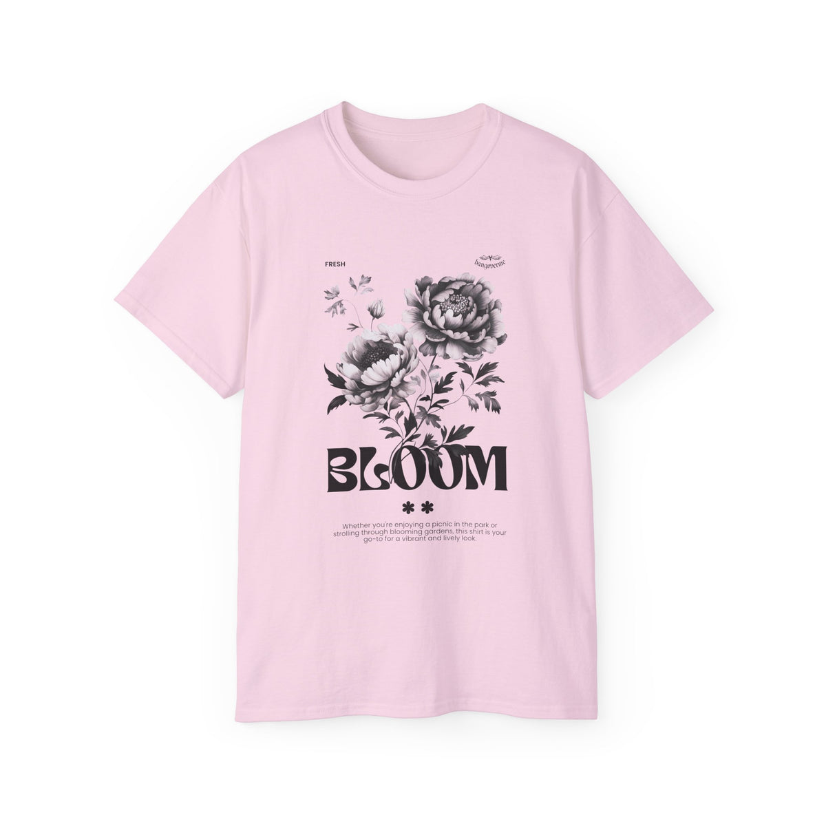 Bloom Floral Tee — Vintage Peony Graphic T-Shirt