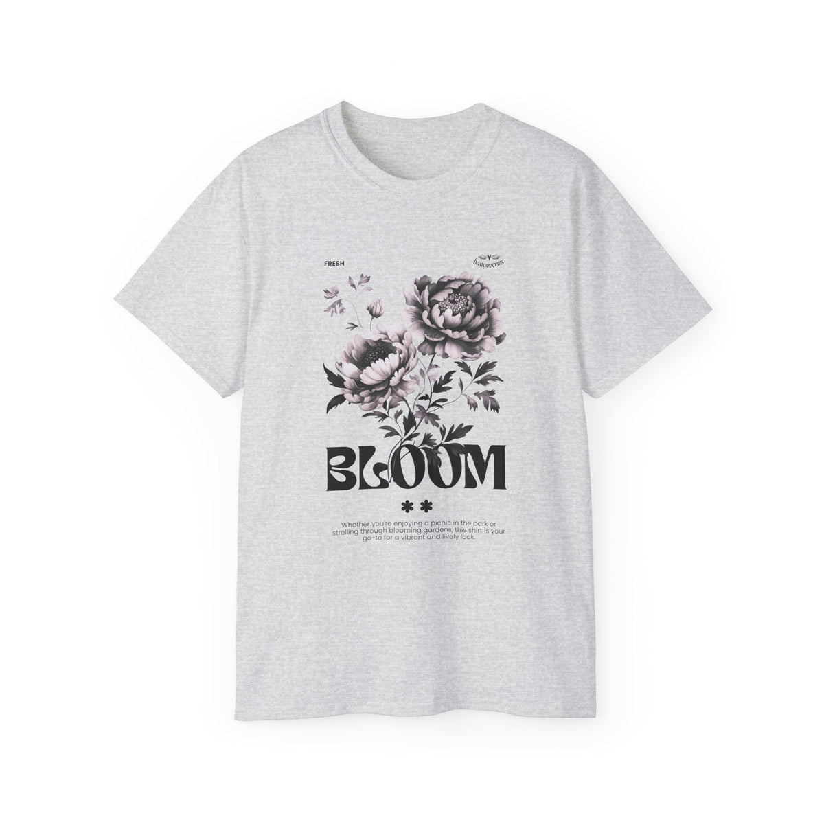 Bloom Floral Tee — Vintage Peony Graphic T-Shirt