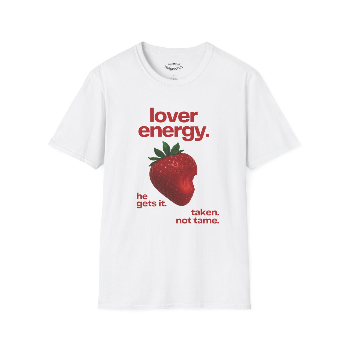 Lover Energy T‑Shirt — Strawberry