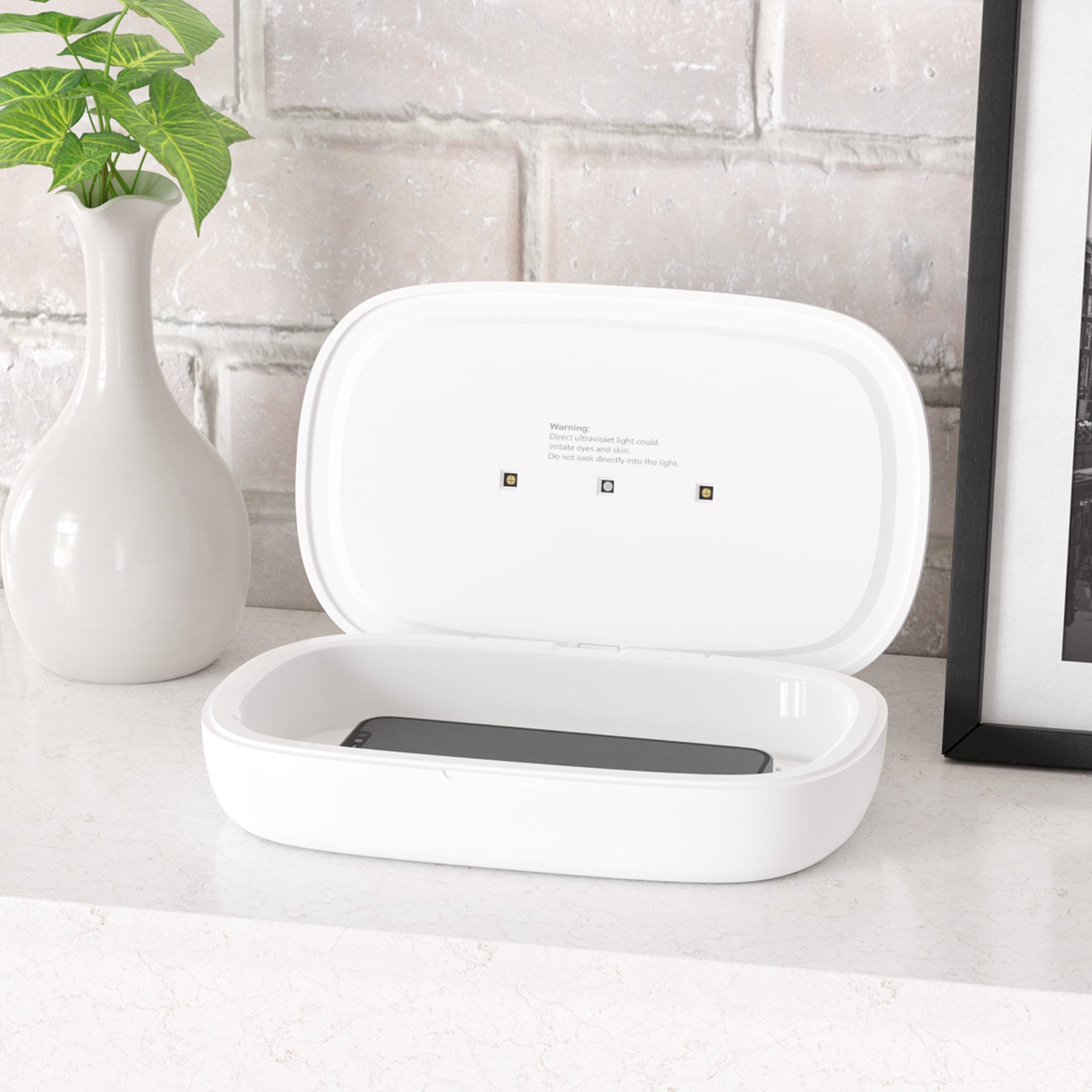 UV Phone Sanitizer & Wireless Charging Pad — Hangoverme