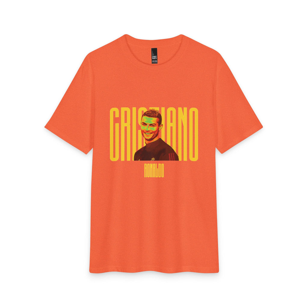 Cristiano Retro Portrait T-Shirt — Vintage Football Fan Tee