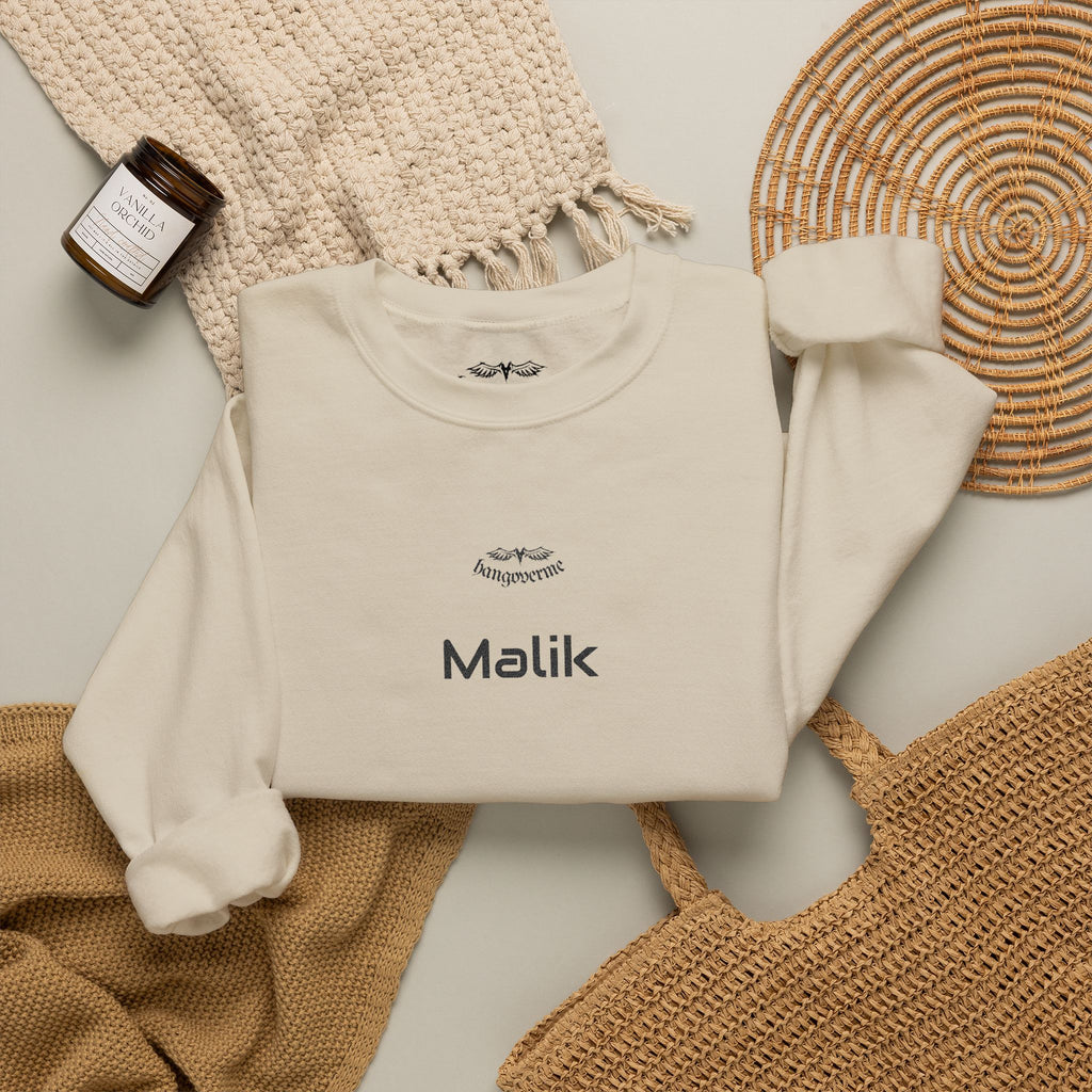 Malik Minimalist Crewneck Sweatshirt