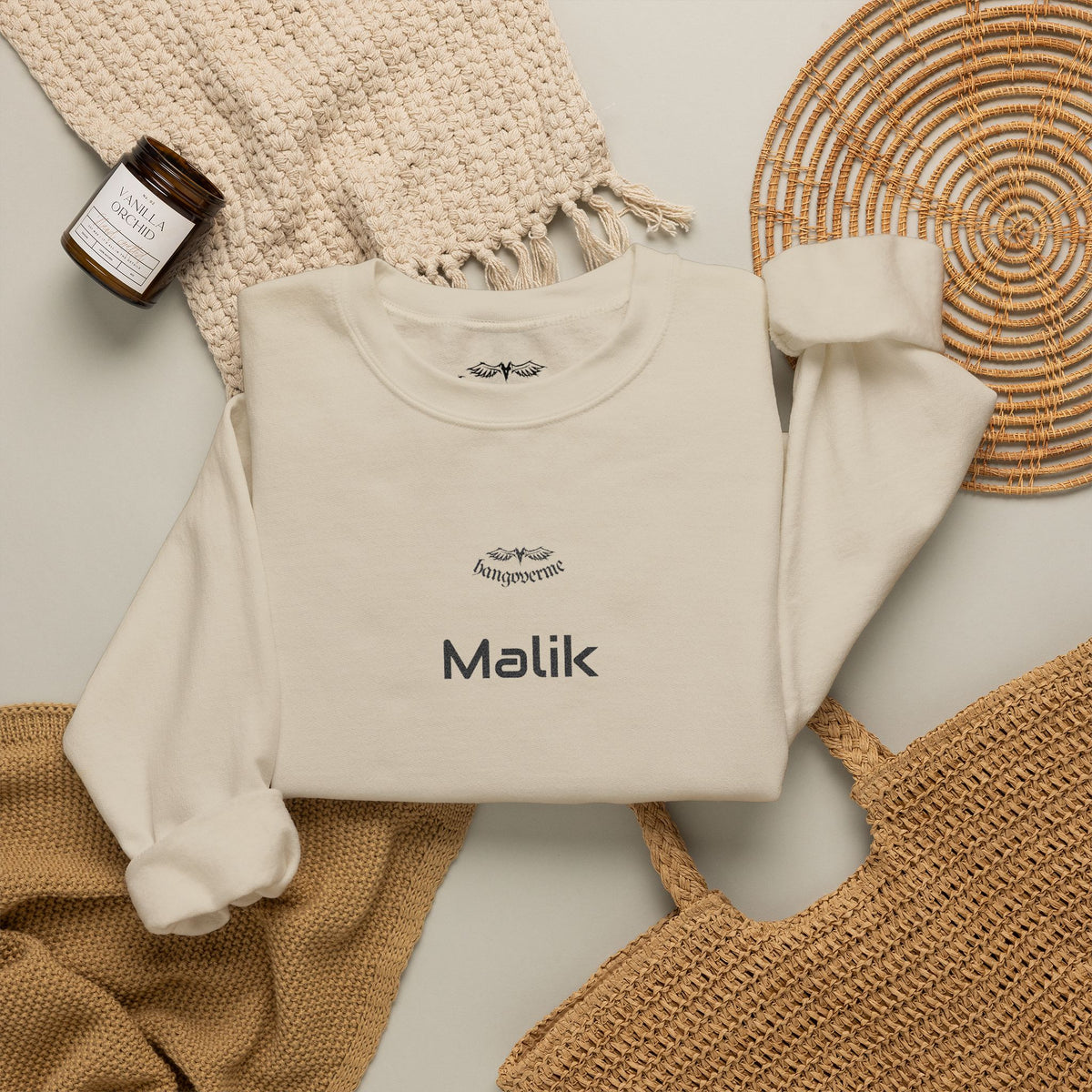 Malik Minimalist Crewneck Sweatshirt