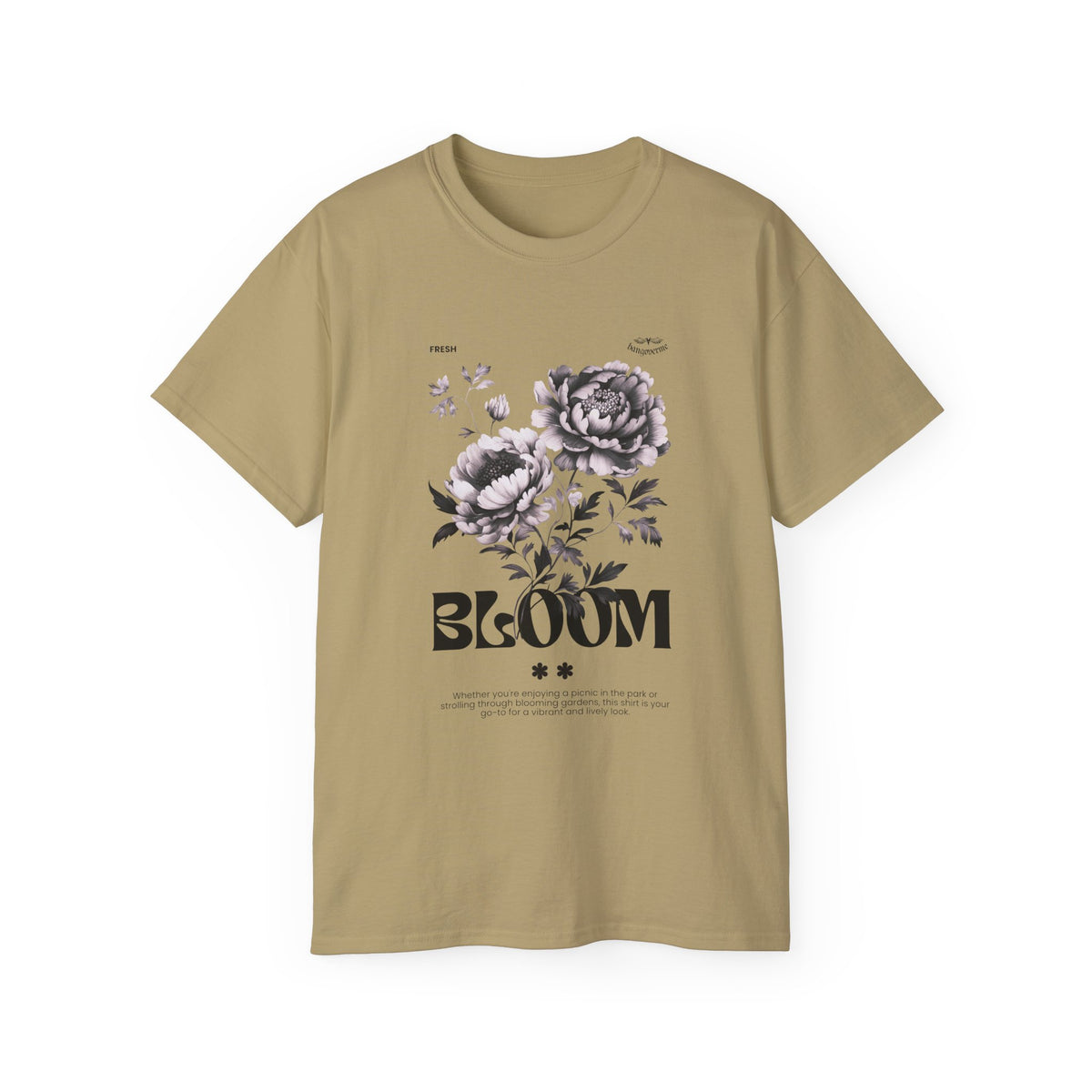 Bloom Floral Tee — Vintage Peony Graphic T-Shirt