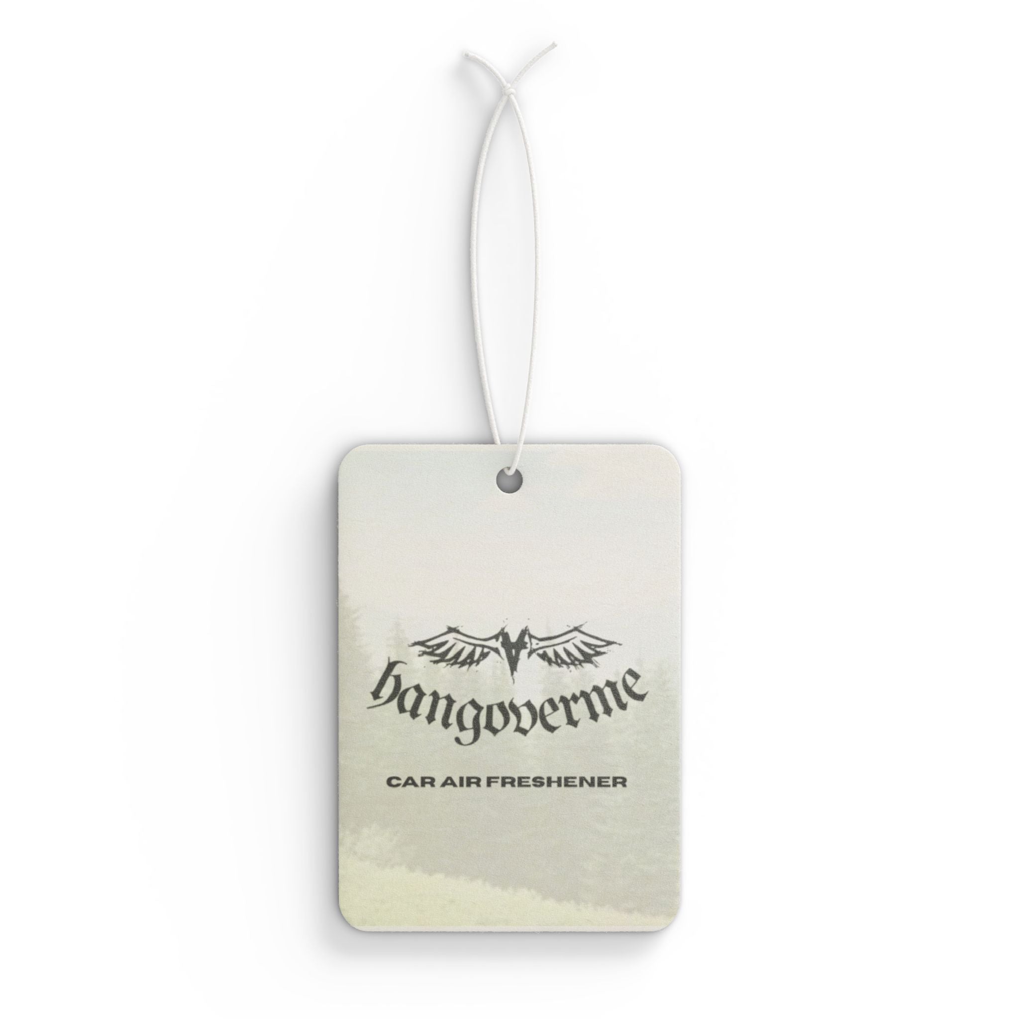 Hangoverme Car Air Freshener — Logo Scented Ornament