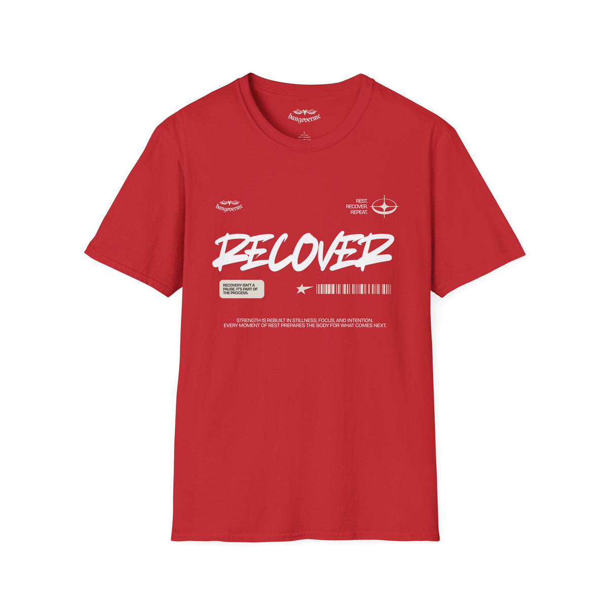 Recover Graphic T-Shirt — Bold Streetwear Healing Tee