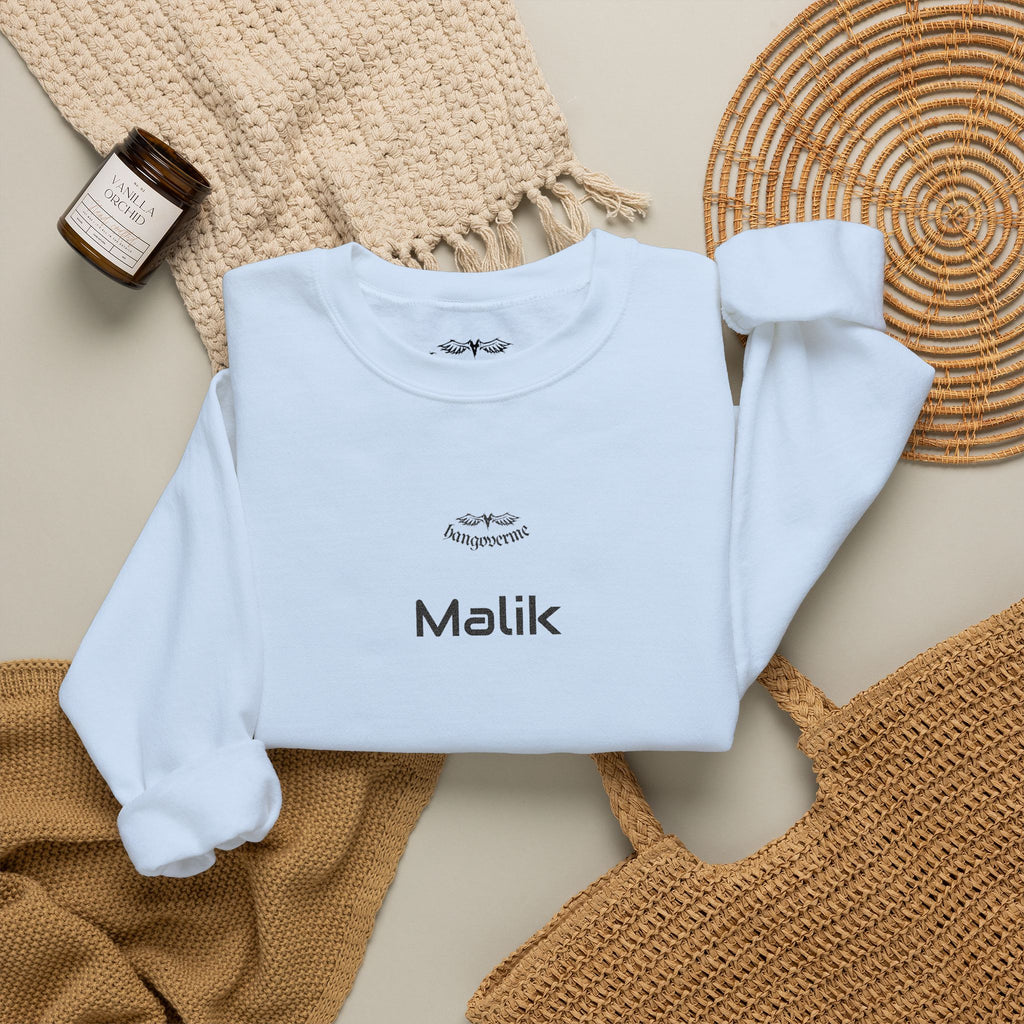 Malik Minimalist Crewneck Sweatshirt