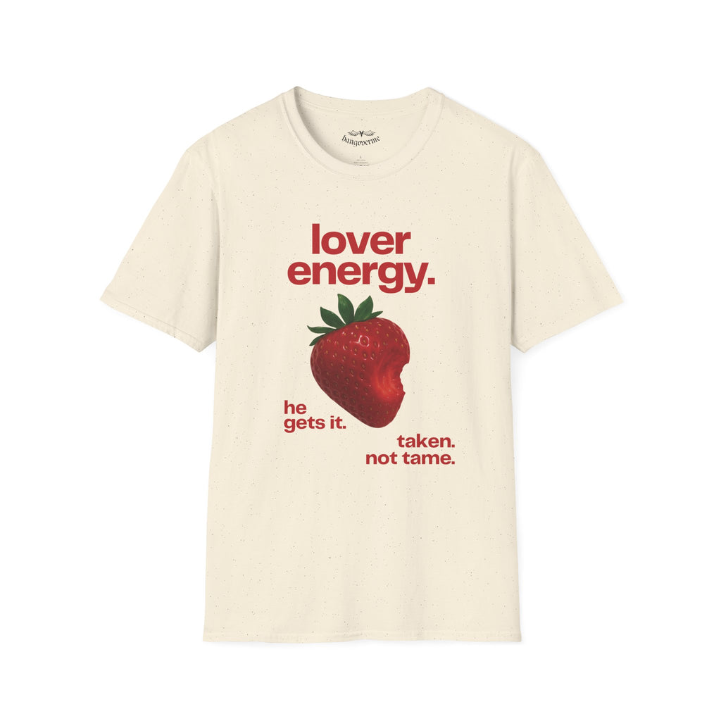 Lover Energy T‑Shirt — Strawberry