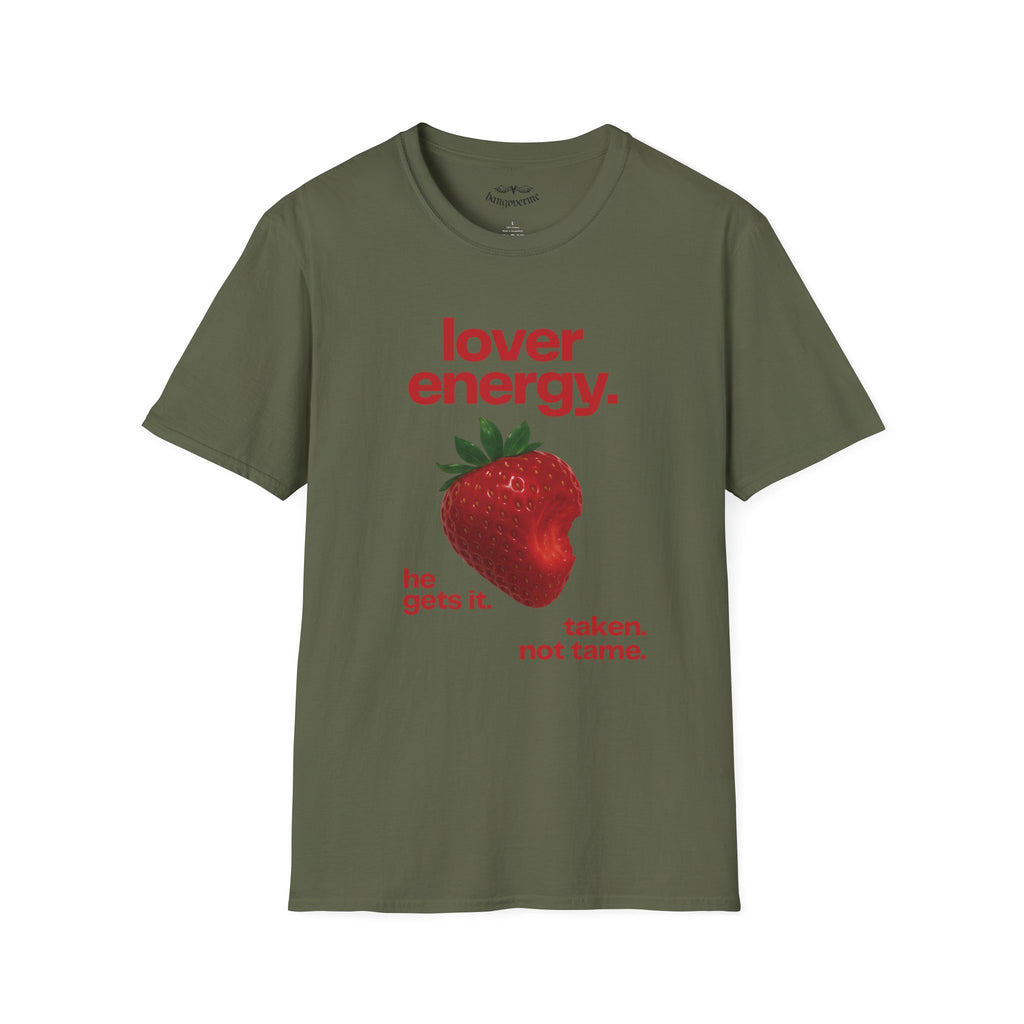 Lover Energy T‑Shirt — Strawberry