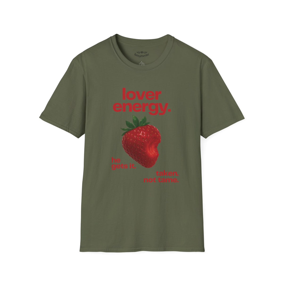 Lover Energy T‑Shirt — Strawberry