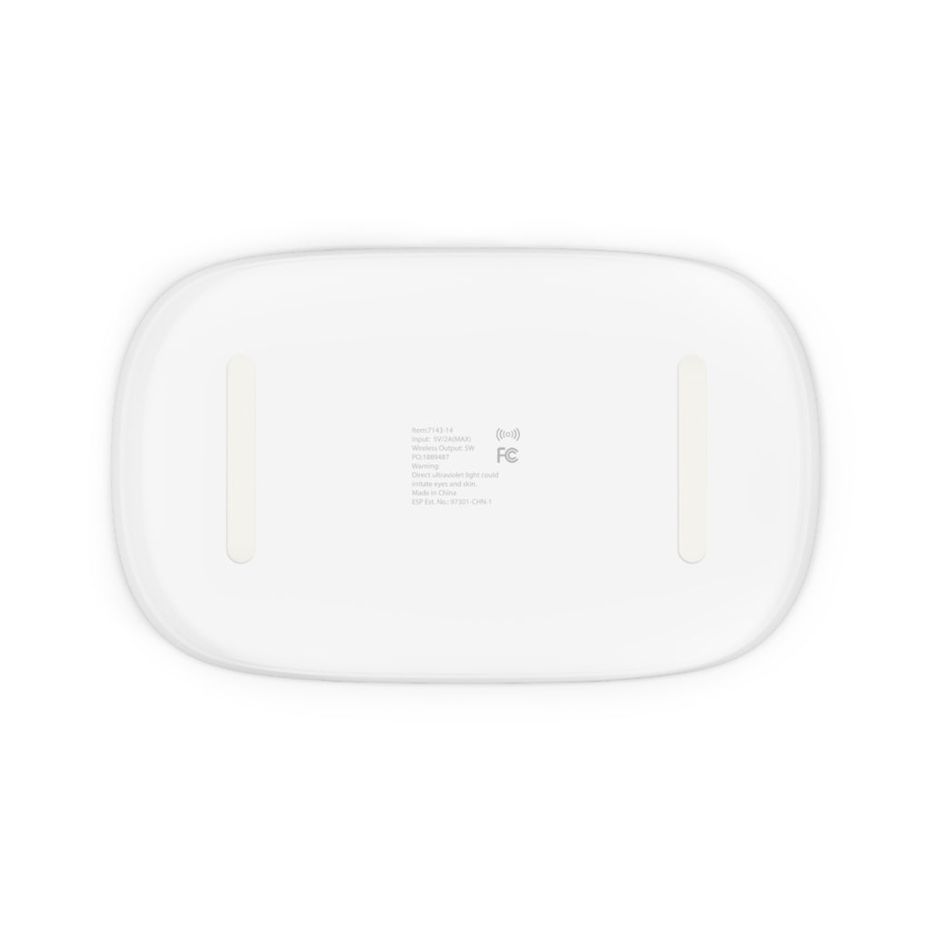 UV Phone Sanitizer & Wireless Charging Pad — Hangoverme
