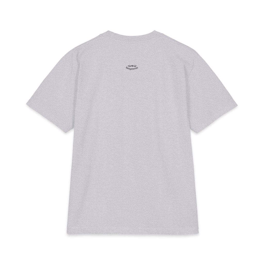 Graphic Lip Print T‑Shirt — Monochrome Kiss & Bite Art Tee
