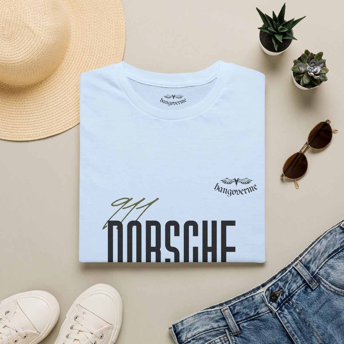 Porsche Retro Car Tee — Classic 911 Design