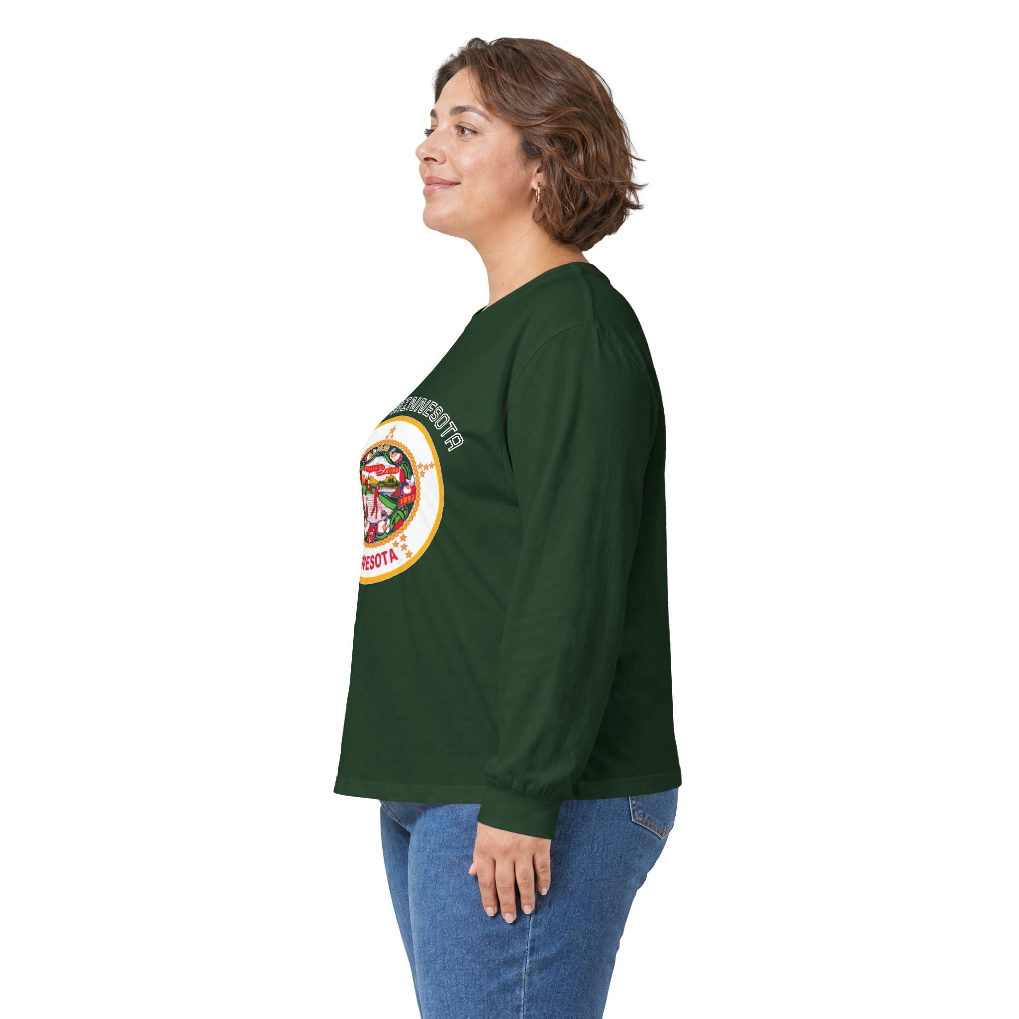 Minnesota State long Sleeve Sweatshirt — "I Love Minnesota"