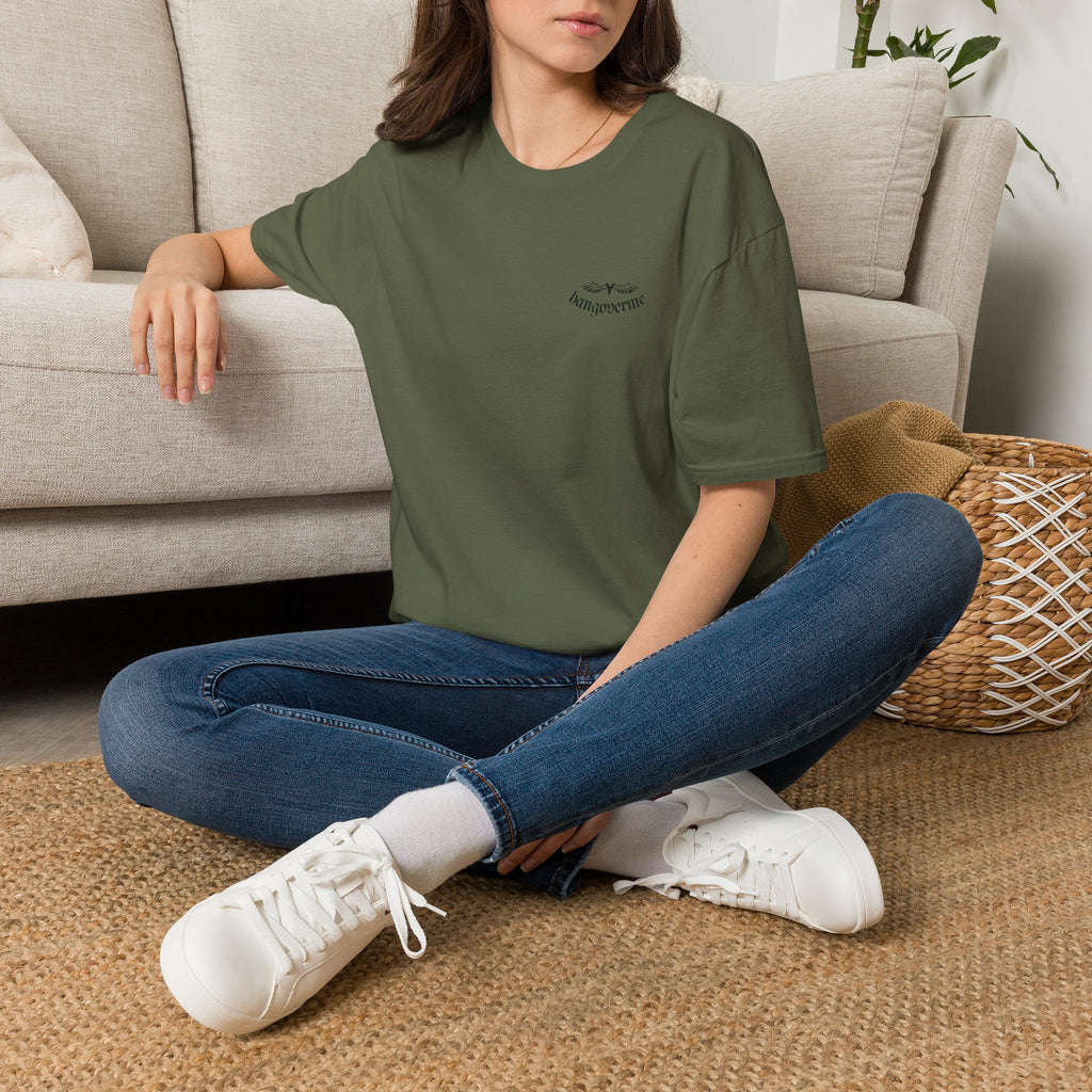 HNGVR. Script T-Shirt