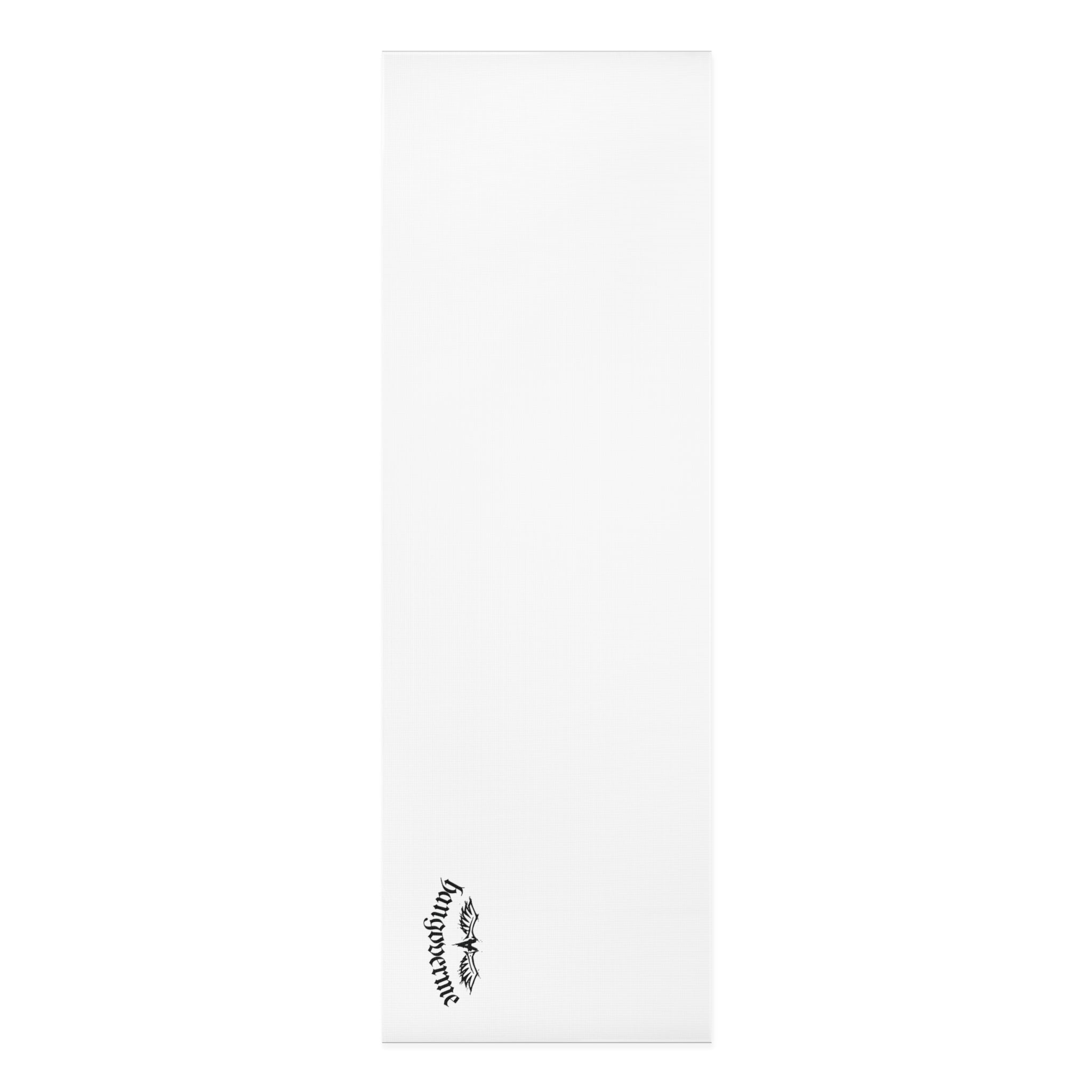 Yoga Mat – Minimal White Foam, Lightweight Non-Slip Exercise Mat