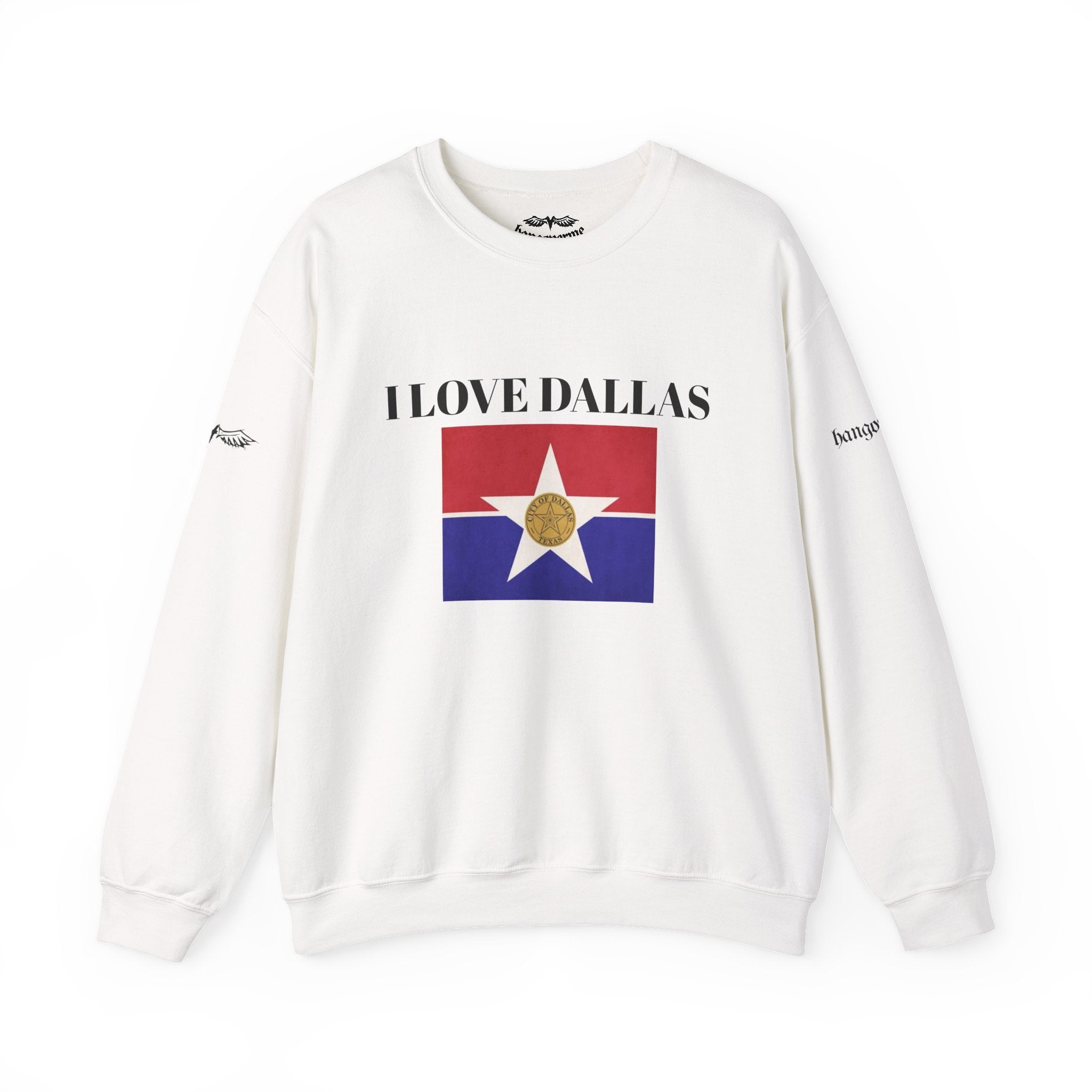 I Love Dallas Crewneck Sweatshirt
