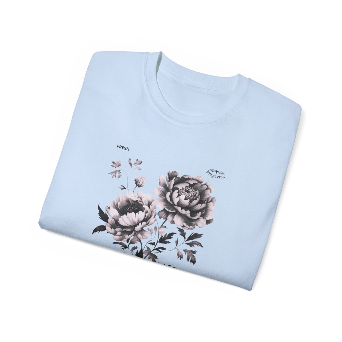 Bloom Floral Tee — Vintage Peony Graphic T-Shirt