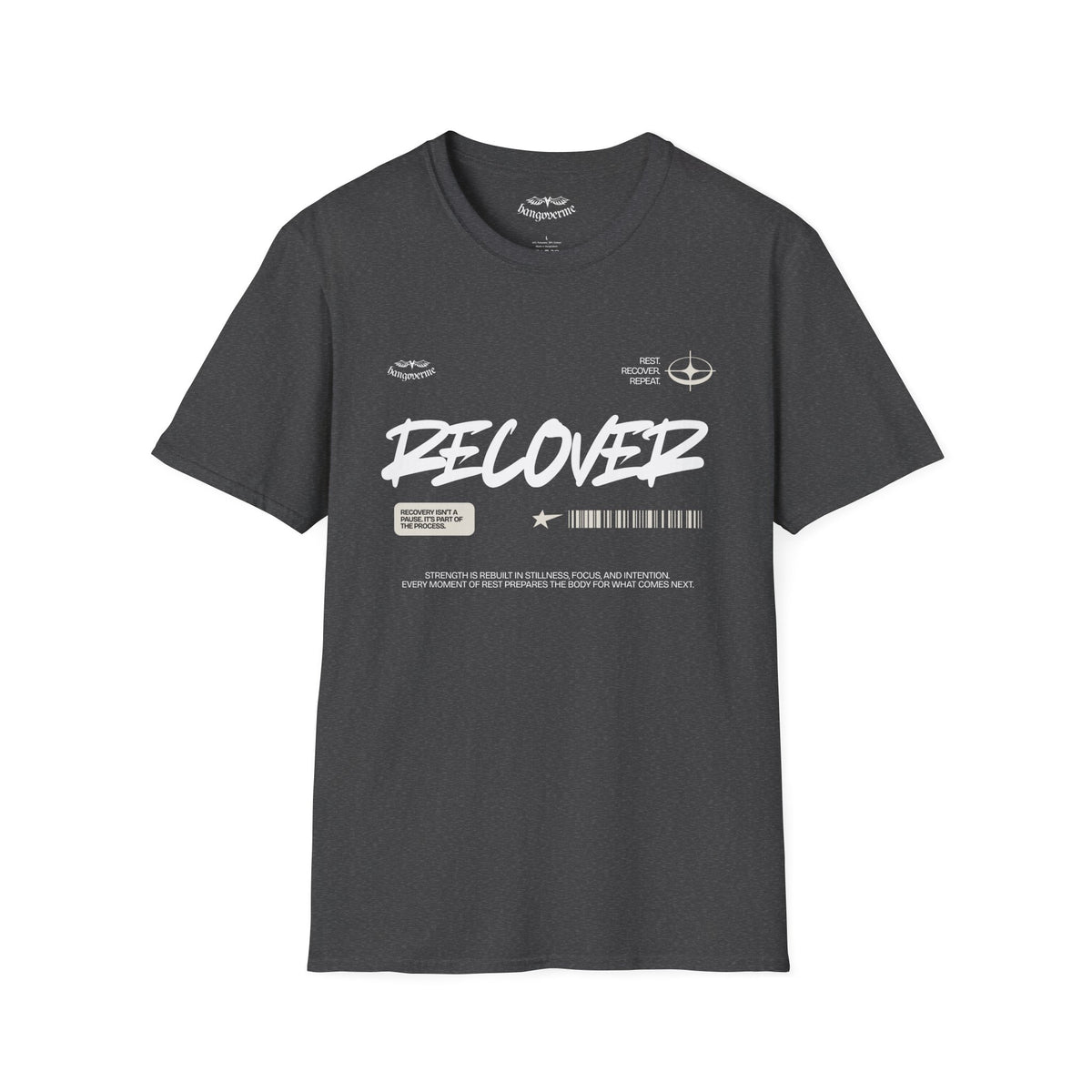 Recover Graphic T-Shirt — Bold Streetwear Healing Tee