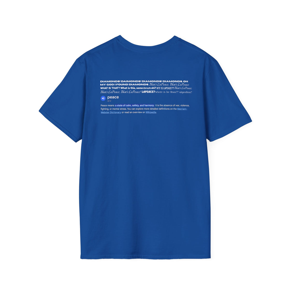LaPeace T-shirt - Minecraft Reference Shirt