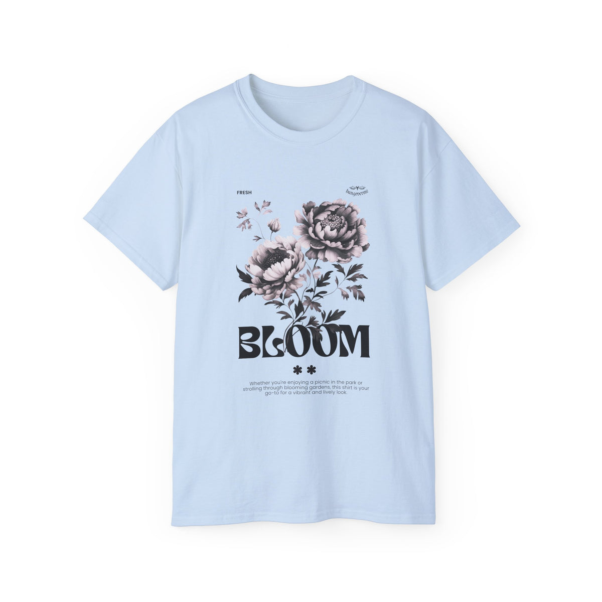 Bloom Floral Tee — Vintage Peony Graphic T-Shirt
