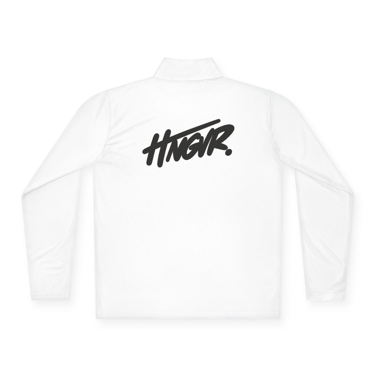 Quarter-Zip Pullover — Minimalist Script Logo Pullover