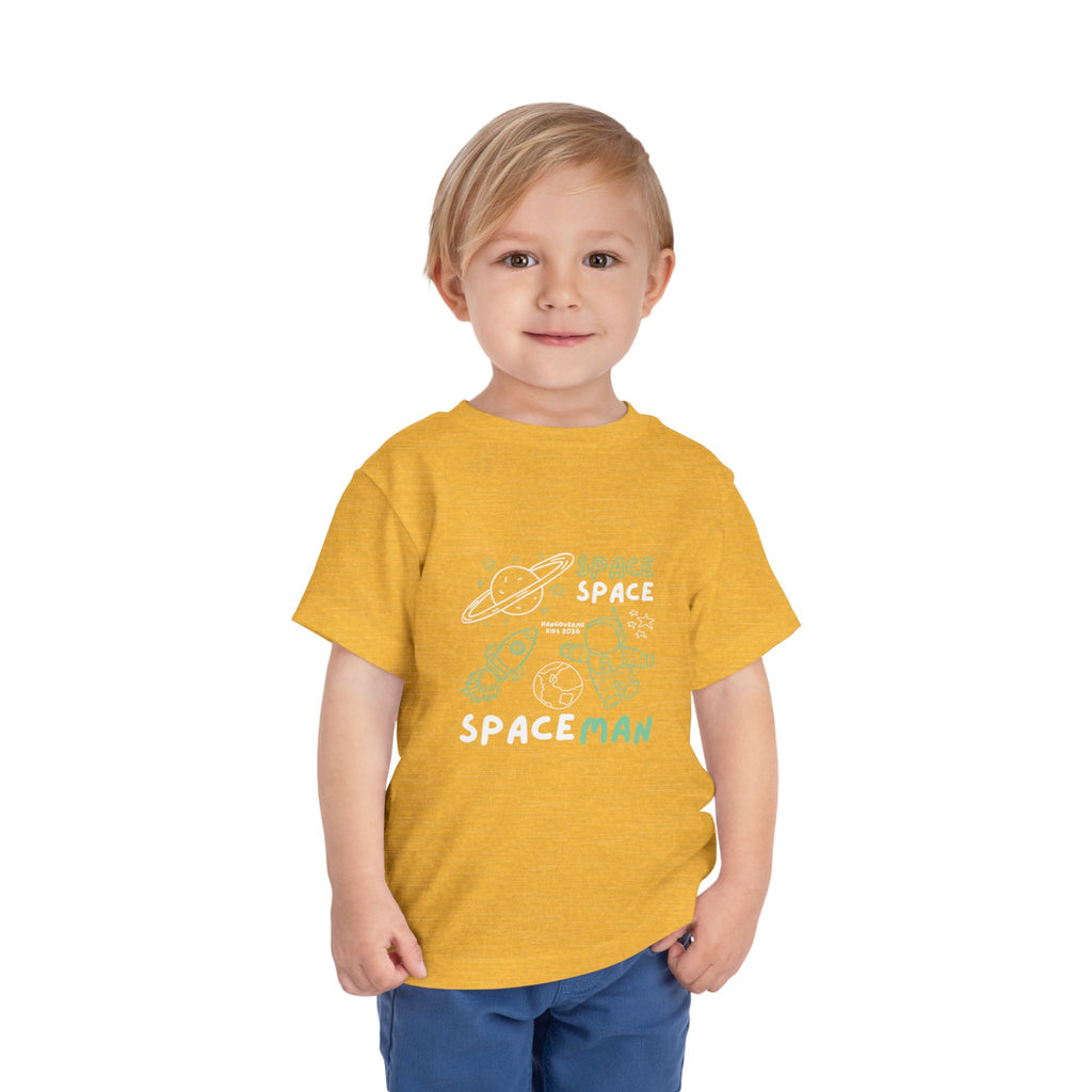 Toddler Space Tee - "Spaceman" Astronaut Shirt for Kids