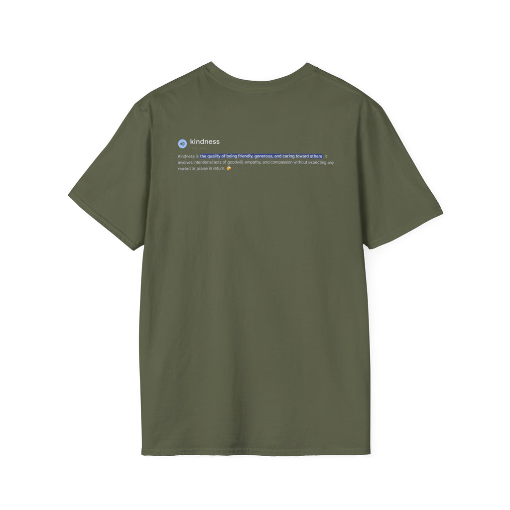 Kindness Matters T-Shirt — Minimal Heart Social Good Tee
