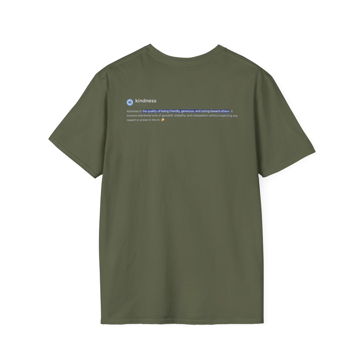 Kindness Matters T-Shirt — Minimal Heart Social Good Tee