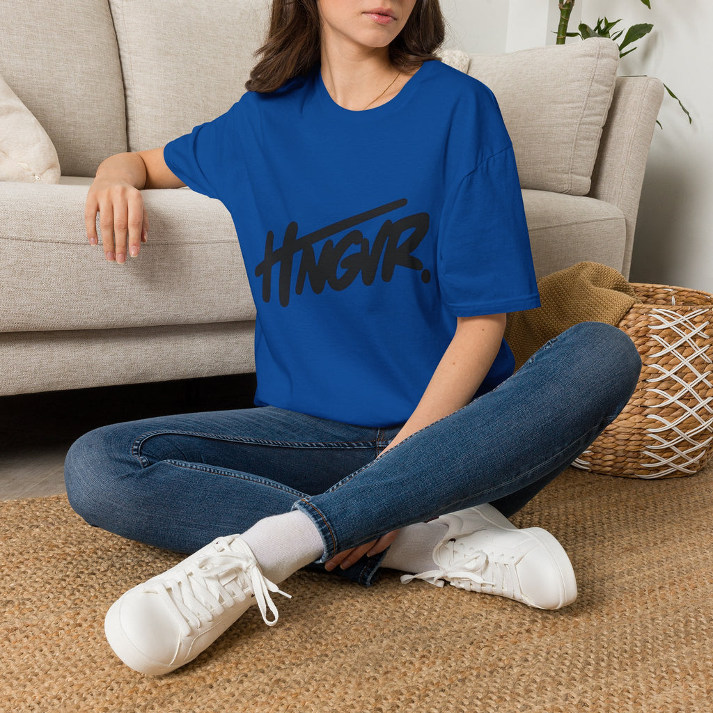 HNGVR Script Logo T-Shirt — Bold Streetwear Graphic Tee