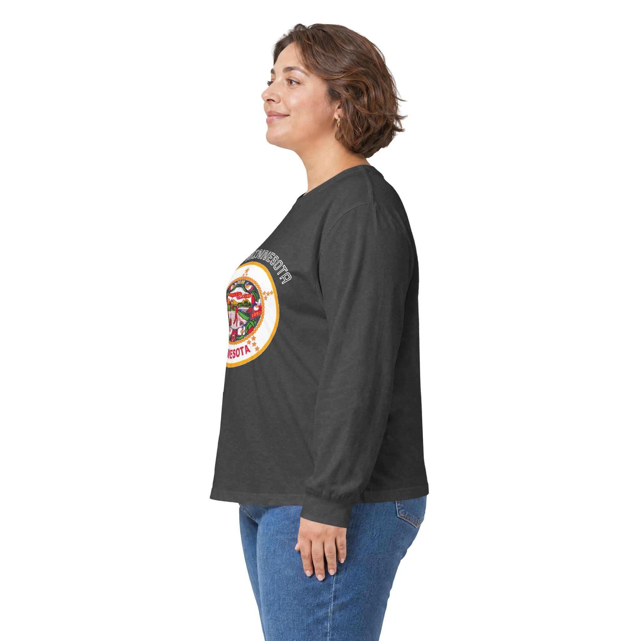 Minnesota State long Sleeve Sweatshirt — "I Love Minnesota"