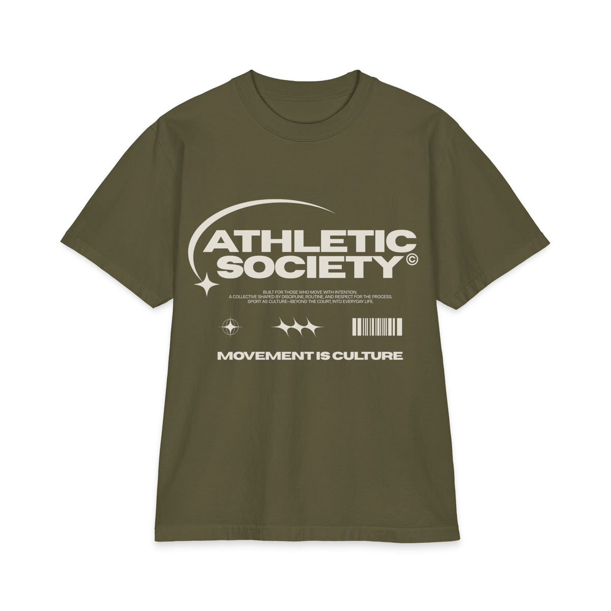 Athletic Society 'Movement Is Culture' Graphic Tee