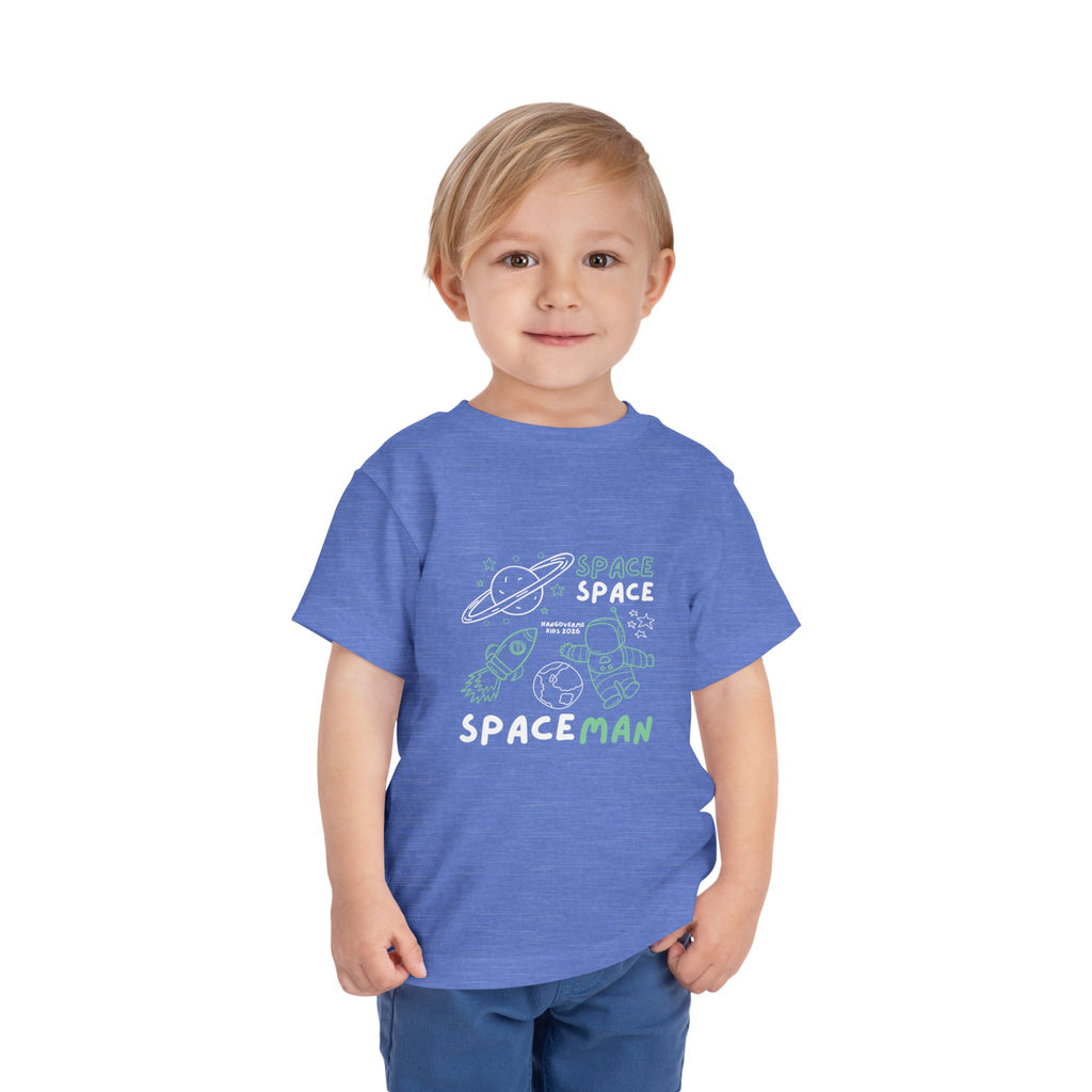 Toddler Space Tee - "Spaceman" Astronaut Shirt for Kids