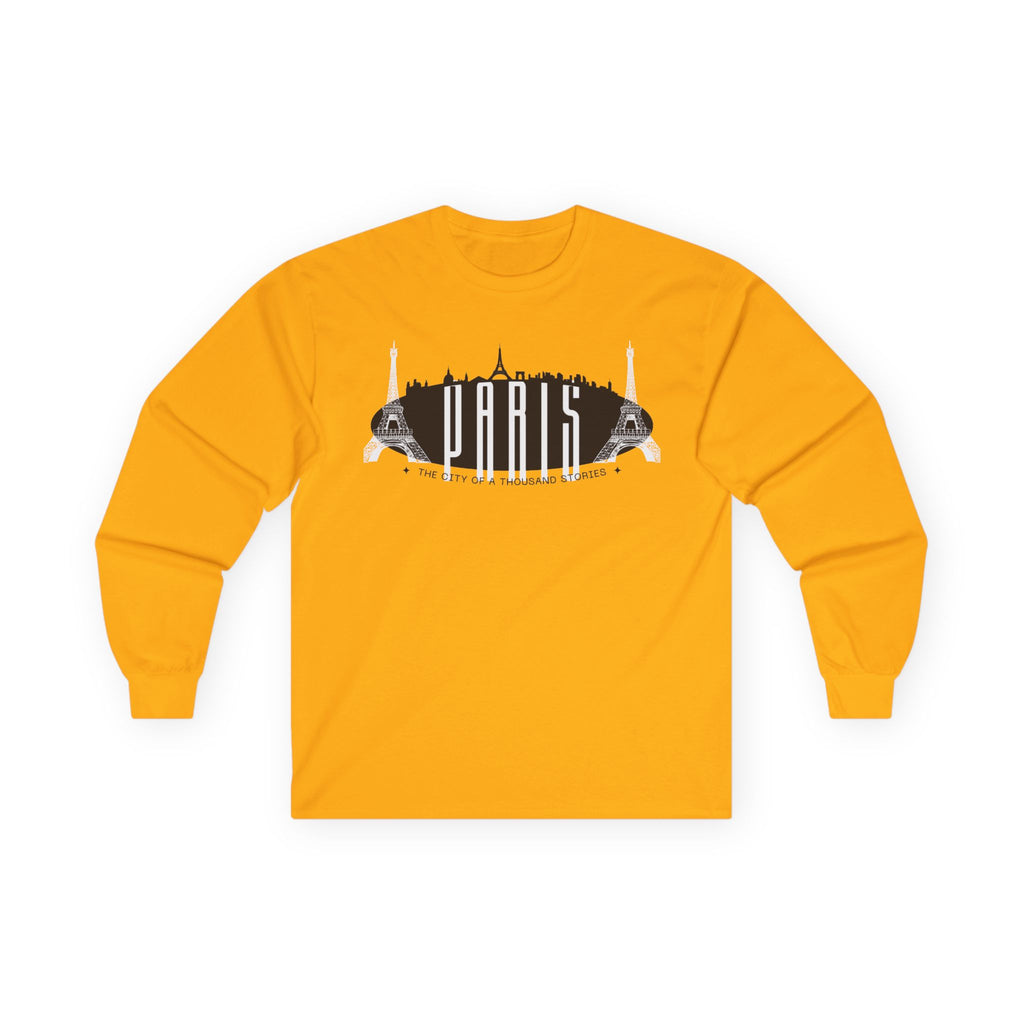 Paris Long Sleeve T-Shirt — "The City of a Thousand Stories"