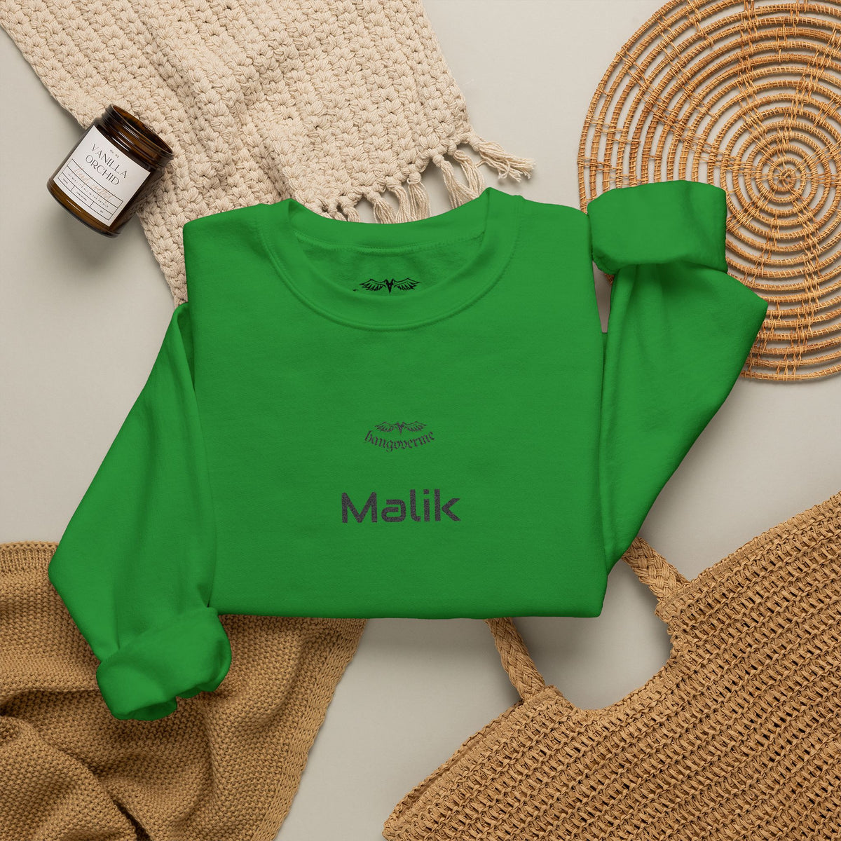 Malik Minimalist Crewneck Sweatshirt