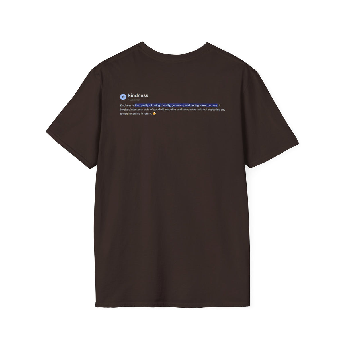 Kindness Matters T-Shirt — Minimal Heart Social Good Tee