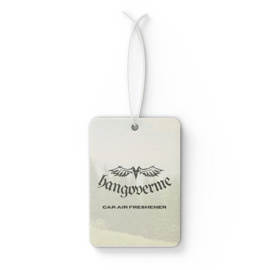 Hangoverme Car Air Freshener — Logo Scented Ornament