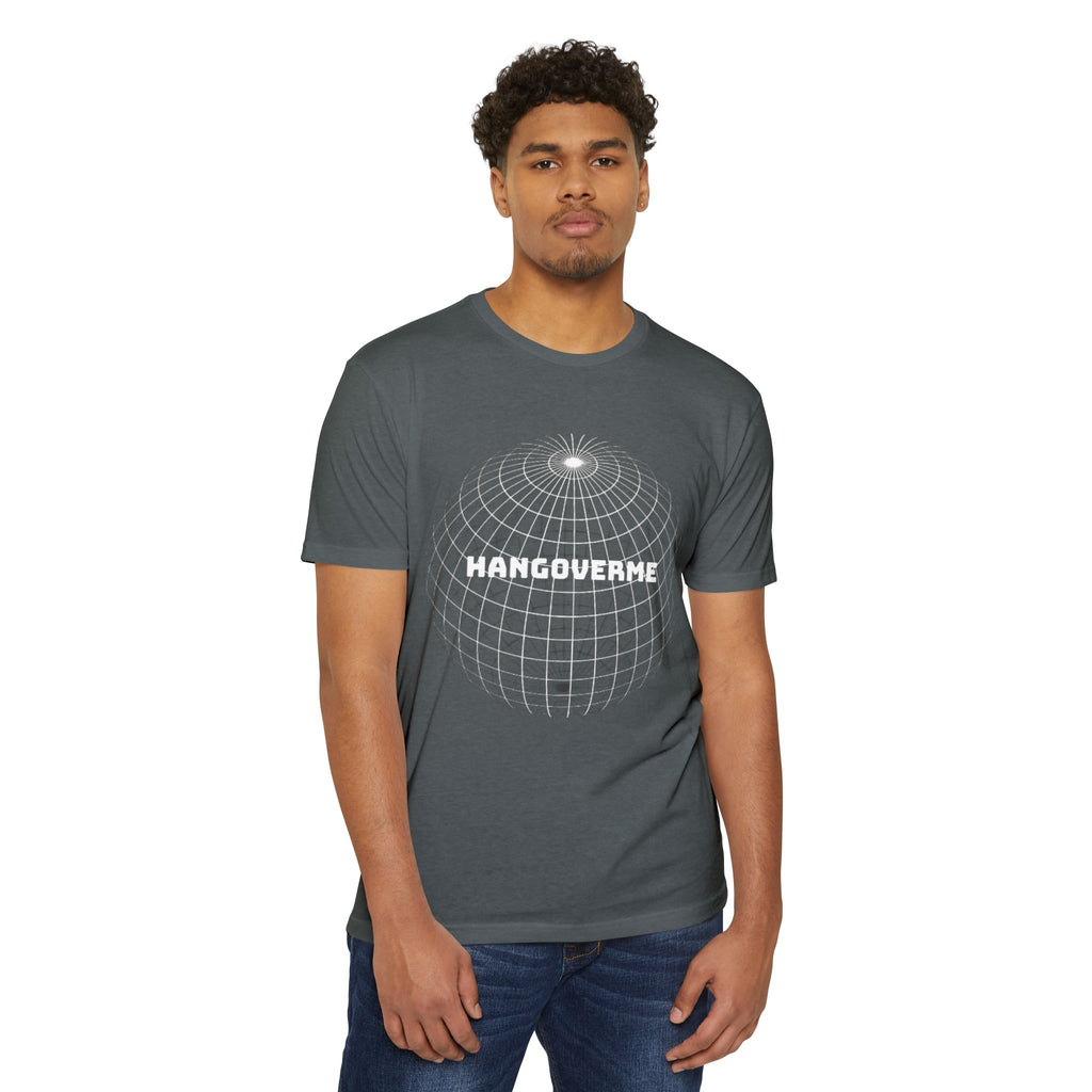 Hangoverme Graphic T-Shirt — Vintage Disco Globe Design