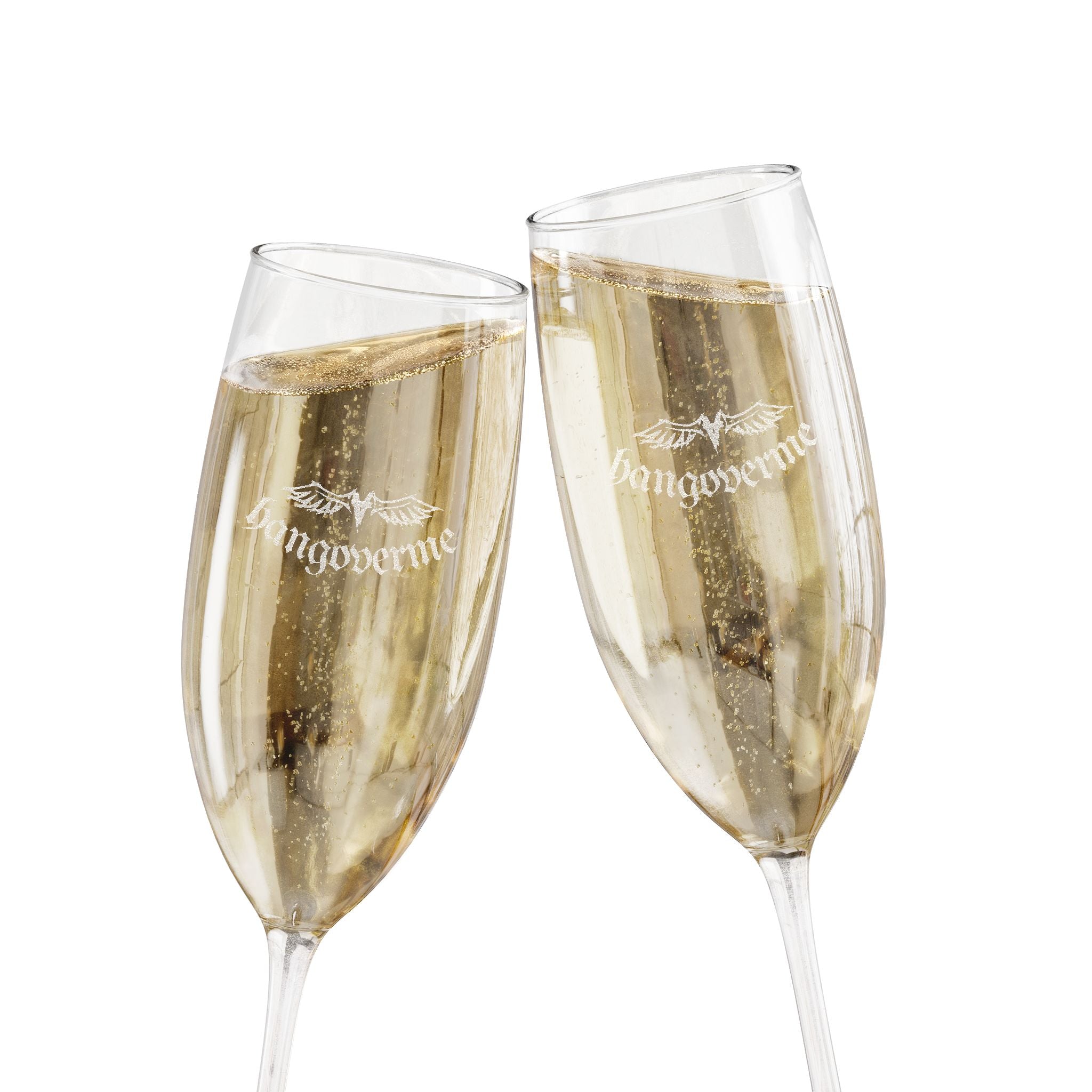 Engraved 8oz Champagne Flute — Wedding & Celebration Glass