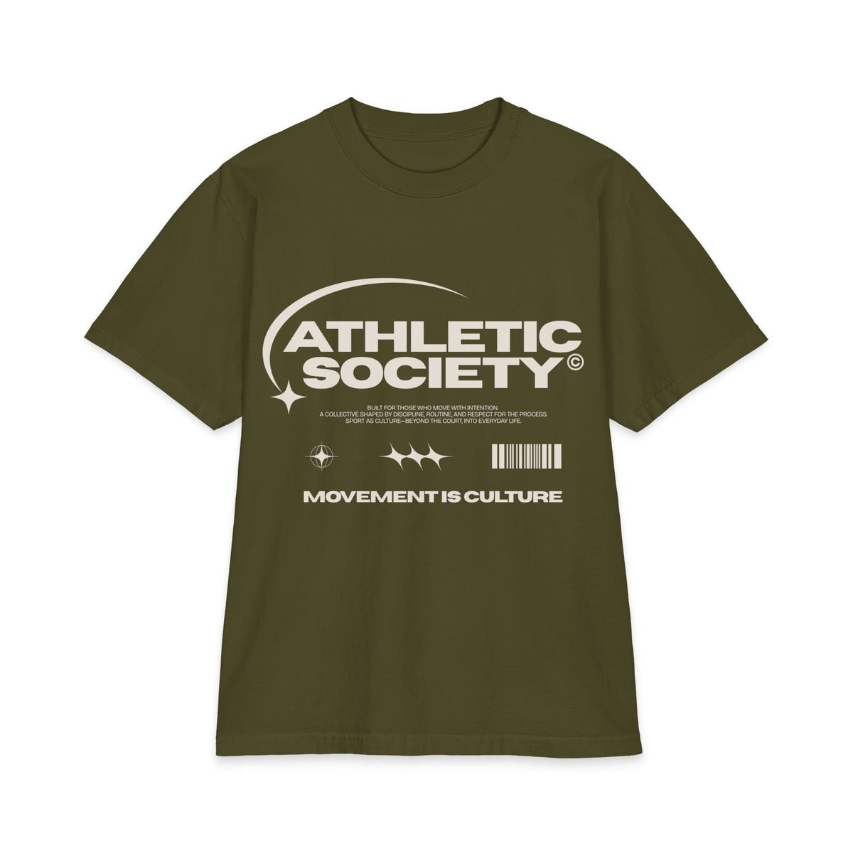 Athletic Society 'Movement Is Culture' Graphic Tee