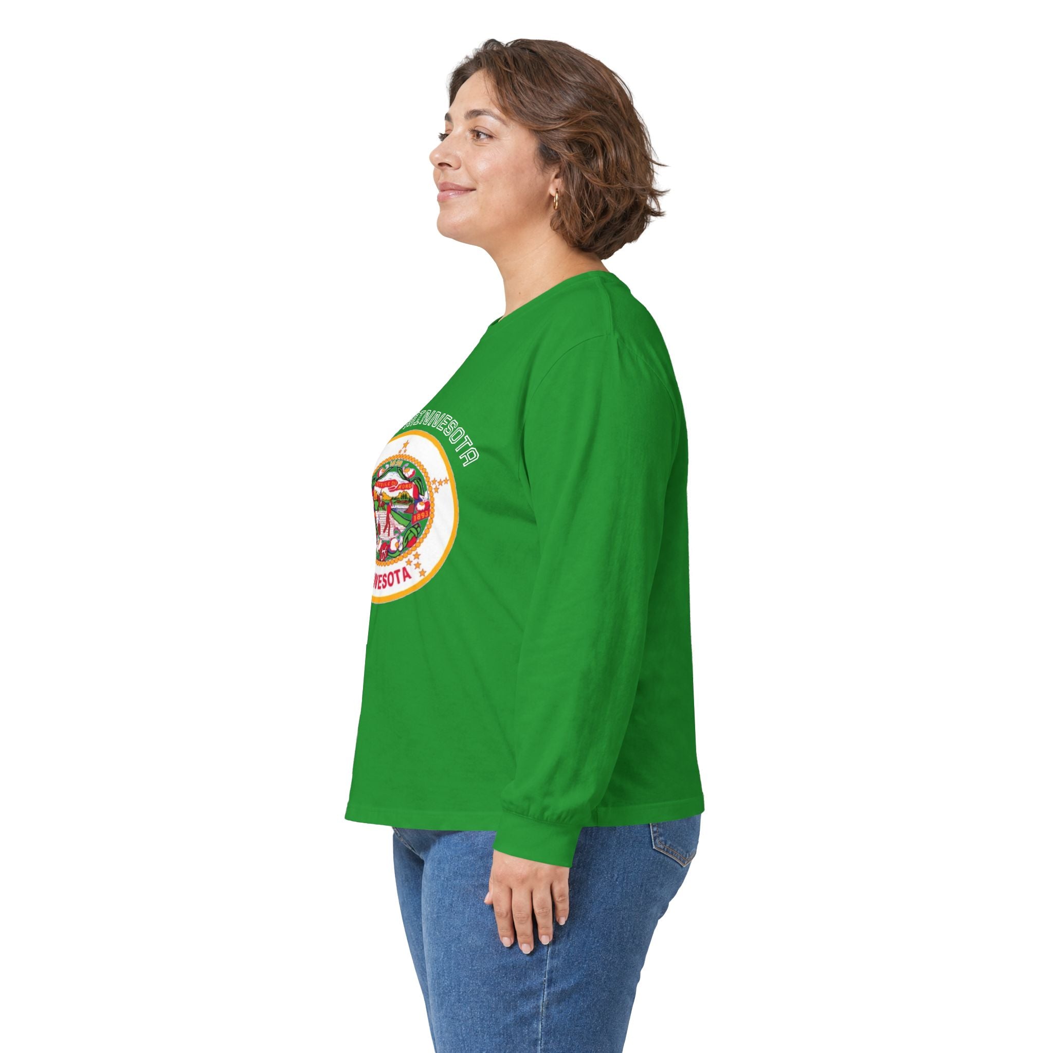 Minnesota State long Sleeve Sweatshirt — "I Love Minnesota"