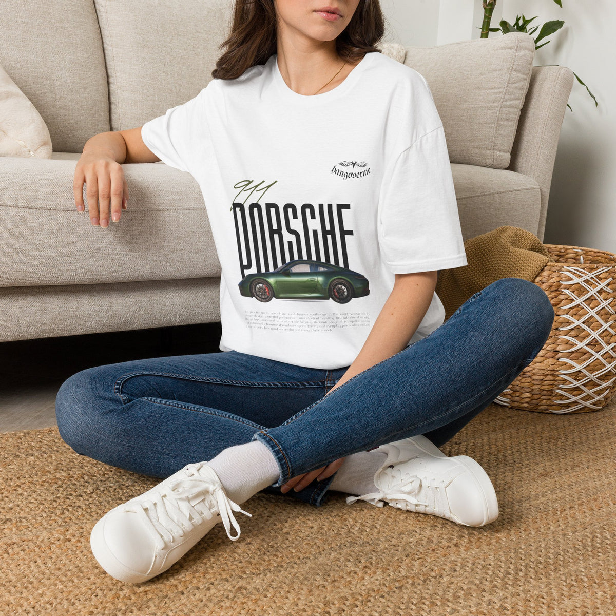 Porsche Retro Car Tee — Classic 911 Design