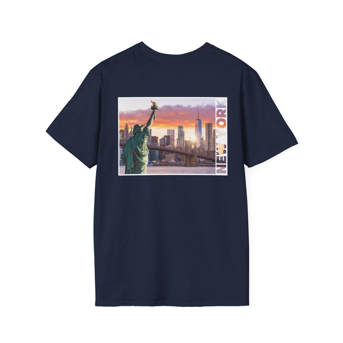 NY Logo T-Shirt — Bold Vintage Sports Tee