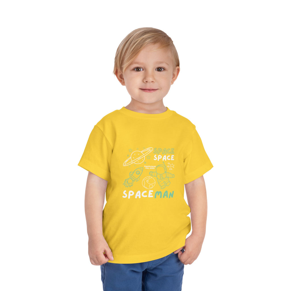 Toddler Space Tee - "Spaceman" Astronaut Shirt for Kids