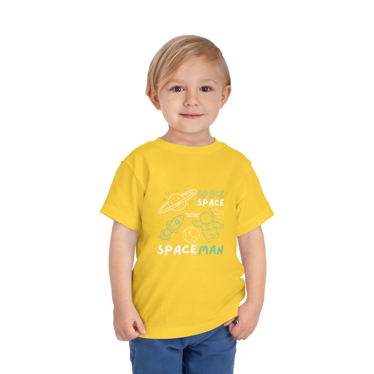 Toddler Space Tee - "Spaceman" Astronaut Shirt for Kids