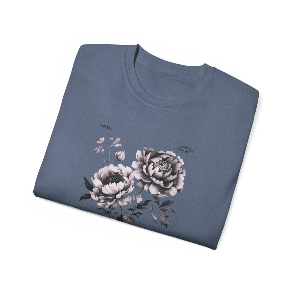 Bloom Floral Tee — Vintage Peony Graphic T-Shirt