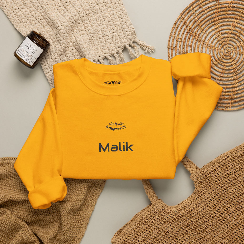 Malik Minimalist Crewneck Sweatshirt